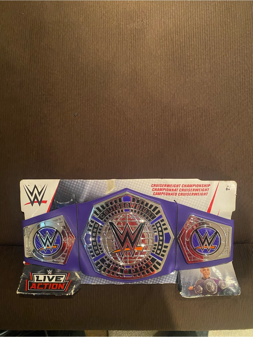 New 2018 WWE CWC Cruiserweight Championship Belt Purple DEVLIN ESCOBAR